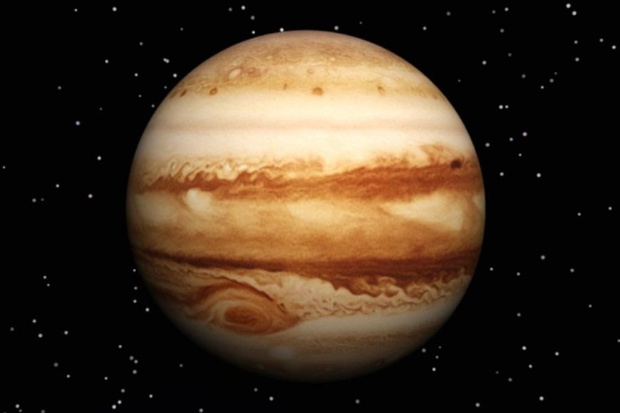 Scientists capture a lucky image of Jupiter