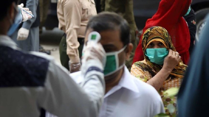 Pakistan reported 1,123 coronavirus cases in one day