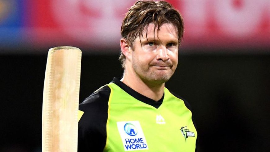 Is Shane Watson stepping down?