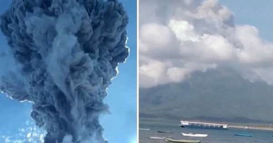 Indonesian Volcano Suddenly Shows Signs of Activity
