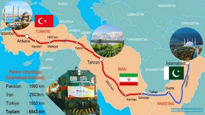 New Railway from Turkey to Pakistan through Iran to Start