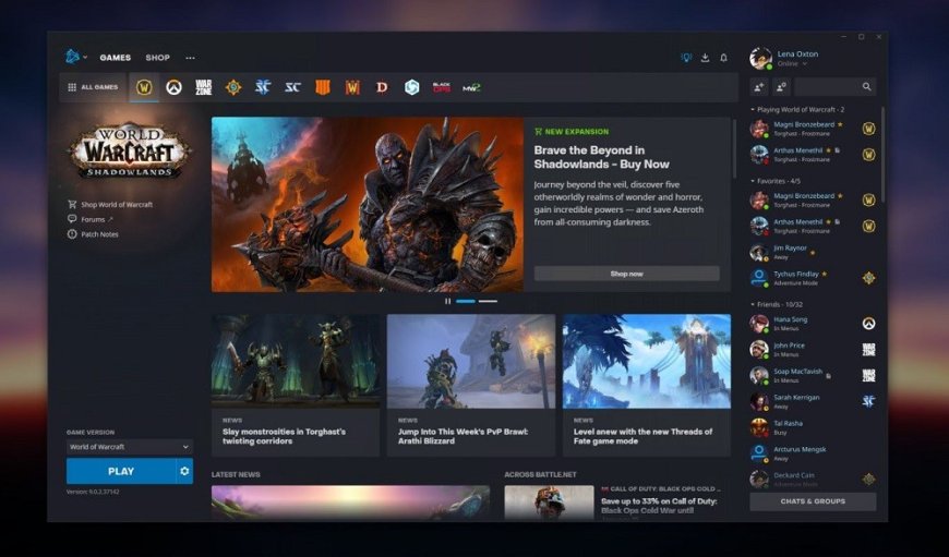 Battle.net has just undergone a complete makeover