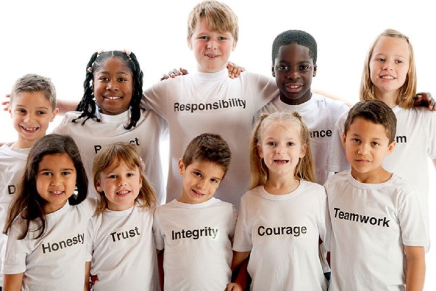 Moral values that shape the character of the child