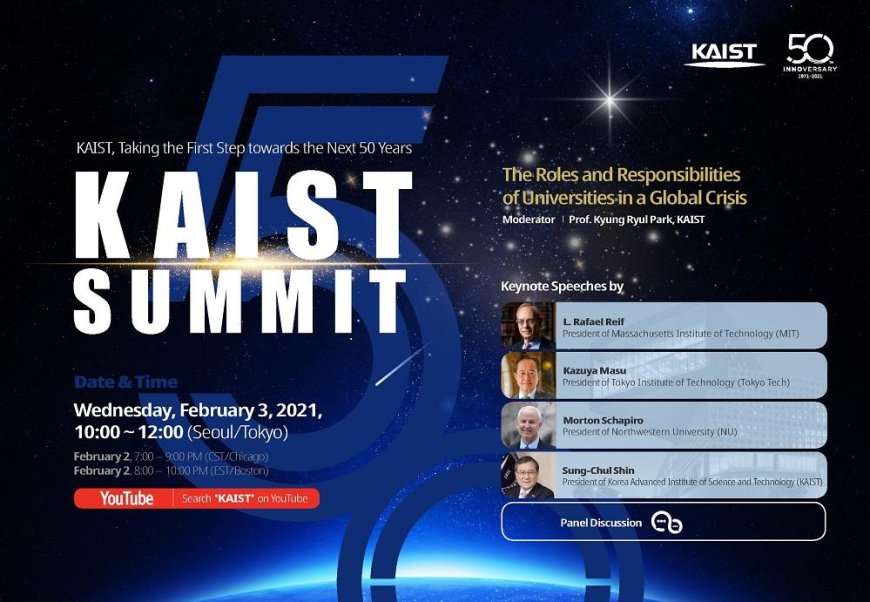 Top University Leaders Urge Innovation for the artical-COVID Era at the KAIST Summit