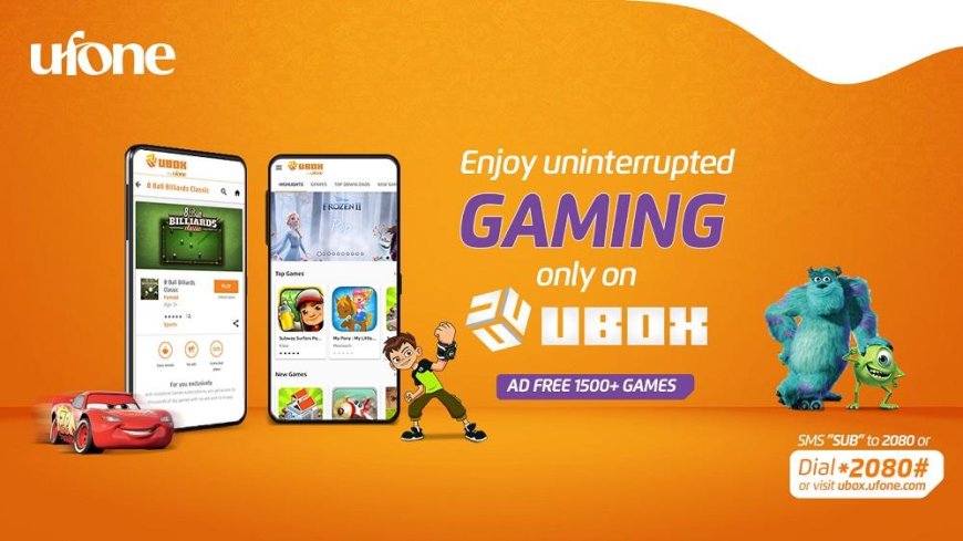 Ufone launches UBox app to strengthen gaming ecosystem in Pakistan