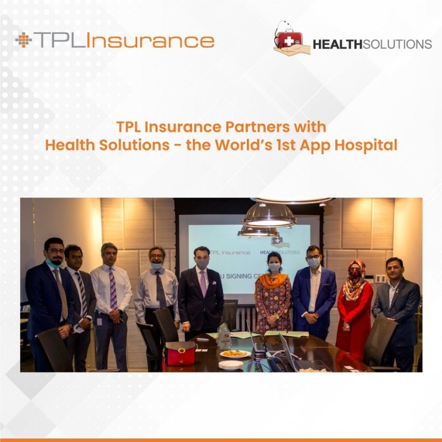 TPL Insurance Partners with Health Solutions - the World™s 1st App Hospital