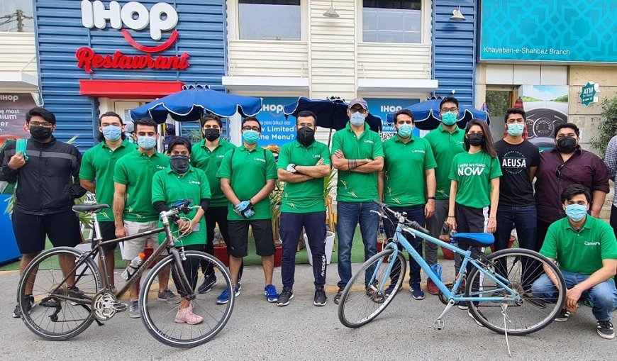 Careem Launches Breakfast on Super App with Colleagues Becoming Food Delivery Captains on Bicycles