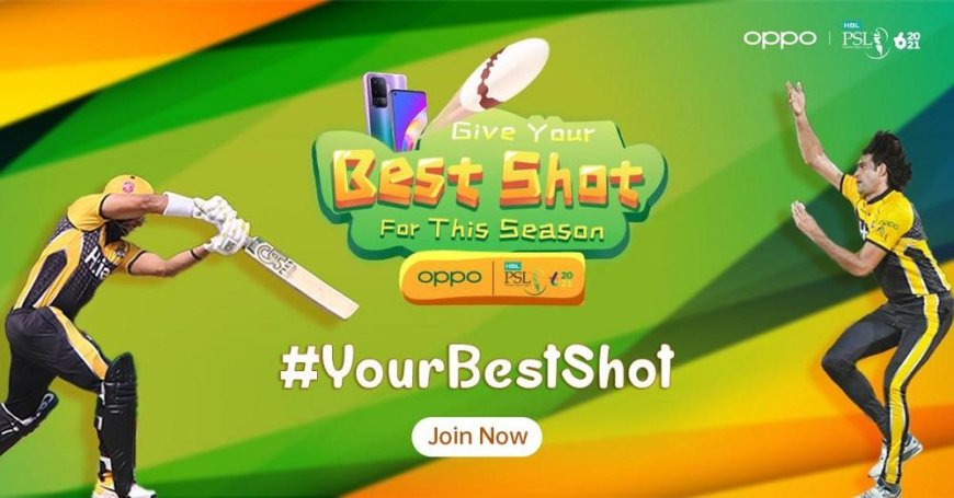 Share #YourBestShot with OPPO on TikTok this PSL season!