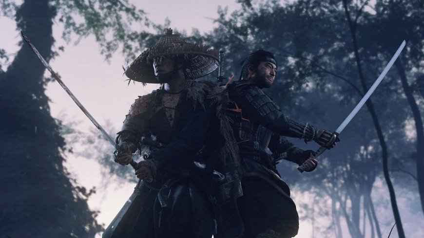 The Ghost of Tsushima skin changes by removing the slogan "Only on PlayStation" and adding the PS Studios logo