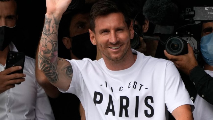 Messi contract with Paris Saint-Germain football club
