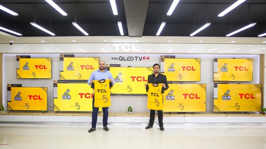 TCL and Peshawar Zalmi continue their partnership for the fifth consecutive year.