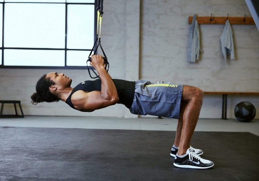 Suspended training on TRX straps - a few exercises