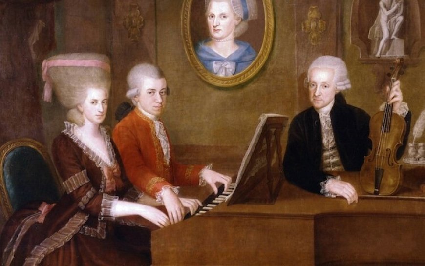 Wolfgang Amadeus study music.