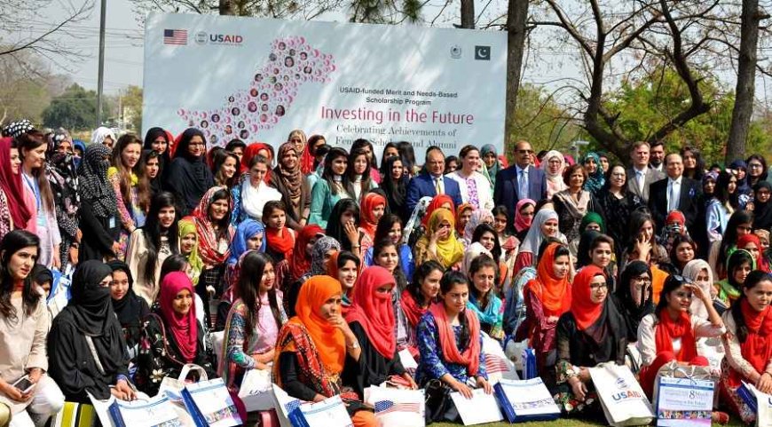 Scholarships for female students in Pakistan