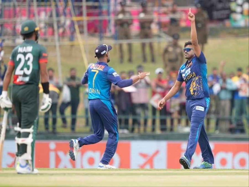 In the second match of the Asia Cup, Bangladesh set a target of 165 runs for Sri Lanka.