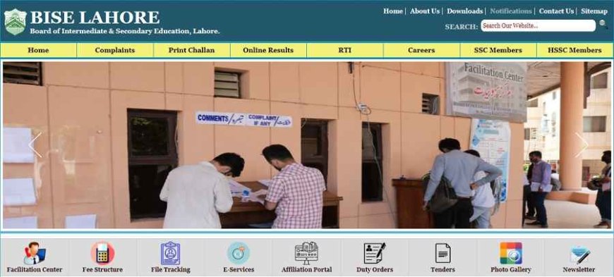 How can i check my Lahore board 10th class result online